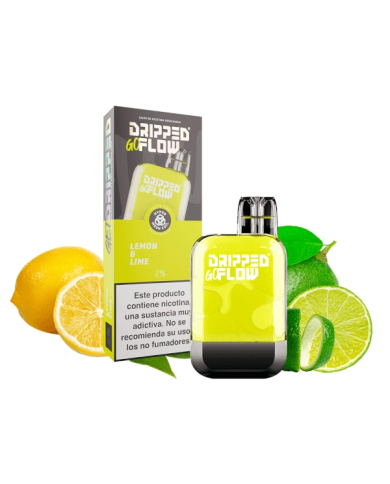 Dripped GoFlow LEMON LIME 800 PUFFS Pod Desechable Dripped GoFlow LEMON LIME 800 PUFFS Pod Desechable
