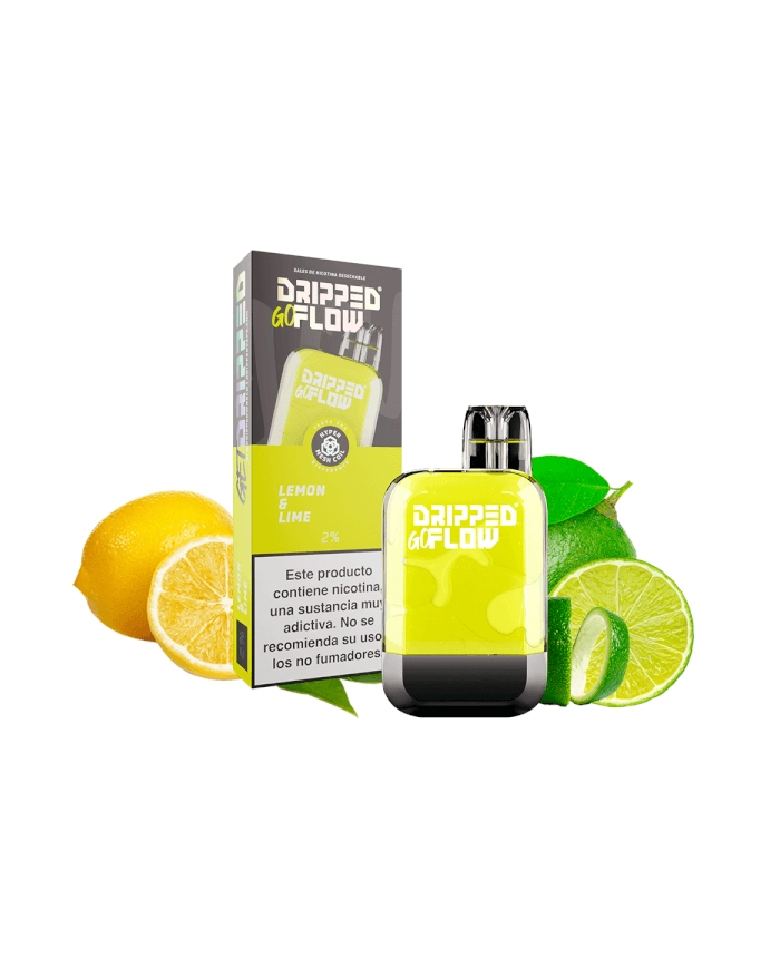 Dripped GoFlow LEMON LIME 800 PUFFS Pod Desechable