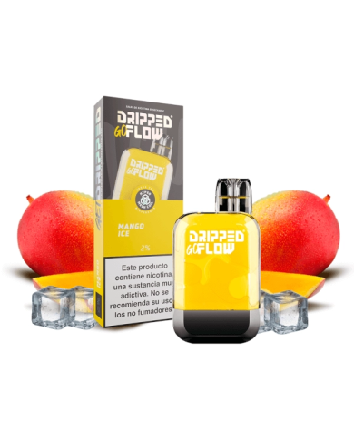 Dripped GoFlow MANGO ICE ICE 800 PUFFS Pod Desechable Dripped GoFlow MANGO ICE ICE 800 PUFFS Pod Desechable