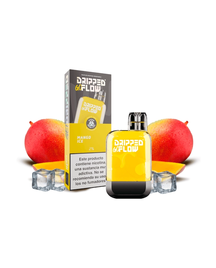 Dripped GoFlow MANGO ICE ICE 800 PUFFS Pod Desechable