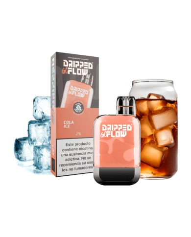 Dripped GoFlow COLA ICE 800 PUFFS Pod Desechable Dripped GoFlow COLA ICE 800 PUFFS Pod Desechable