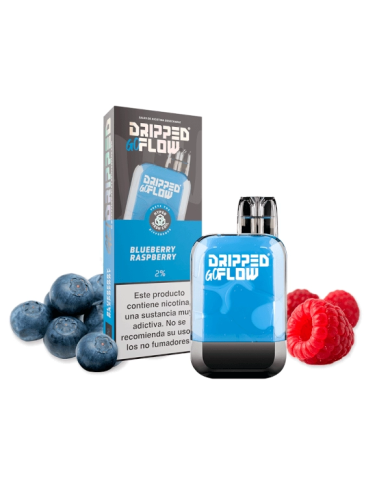 Dripped GoFlow BLUEBERRY RASPBERRY 800 PUFFS Pod Desechable Dripped GoFlow BLUEBERRY RASPBERRY 800 PUFFS Pod Desechable