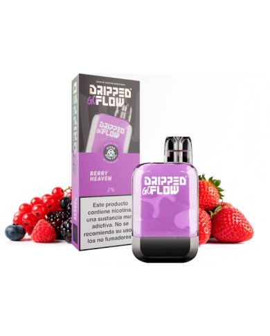 Dripped GoFlow BERRY HEAVEN 800 PUFFS Pod Desechable Dripped GoFlow BERRY HEAVEN 800 PUFFS Pod Desechable