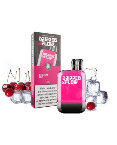 Dripped GoFlow CHERRY ICE 800 PUFFS Pod Desechable Dripped GoFlow CHERRY ICE 800 PUFFS Pod Desechable