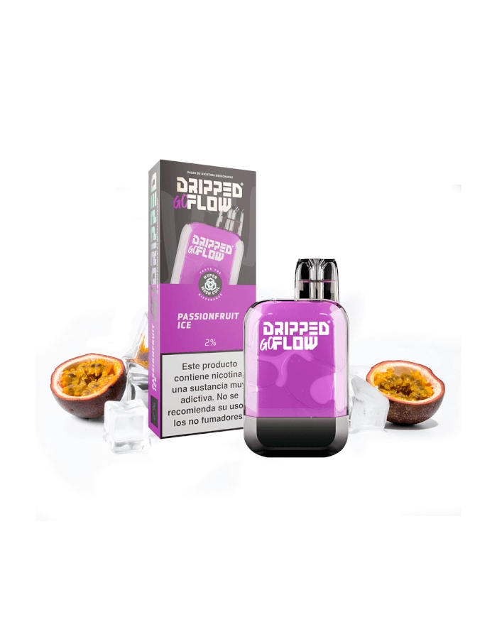 Dripped GoFlow PASSION FRUIT ICE 800 PUFFS Pod Desechable