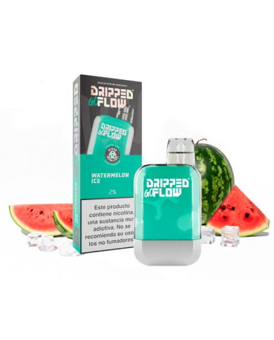 Dripped GoFlow WATERMELON ICE 800 PUFFS Pod Desechable Dripped GoFlow WATERMELON ICE 800 PUFFS Pod Desechable