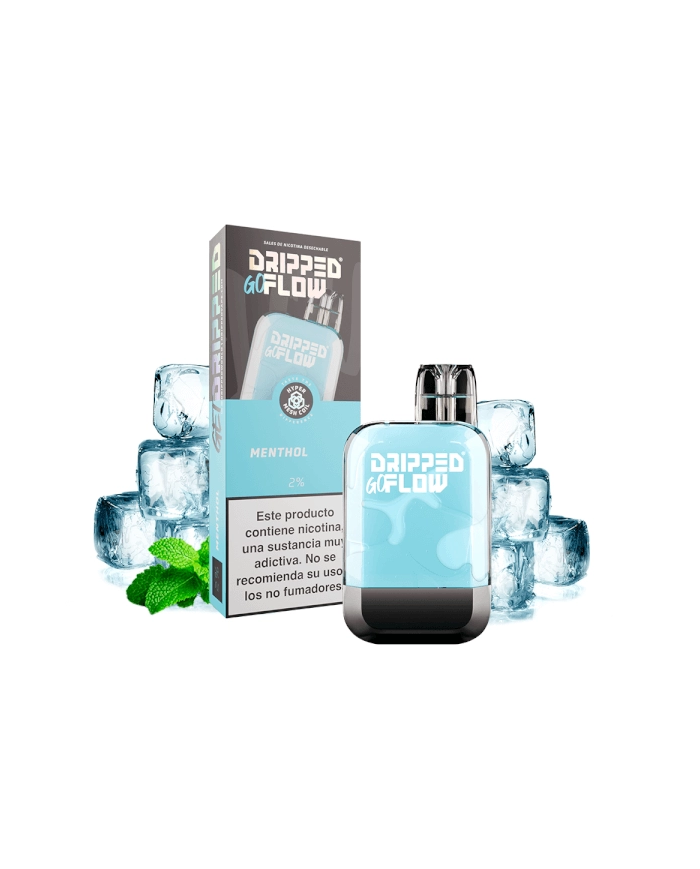 Dripped GoFlow MENTHOL 800 PUFFS Pod Desechable