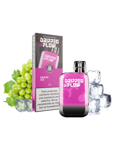 Dripped GoFlow GRAPE ICE 800 PUFFS Pod Desechable Dripped GoFlow GRAPE ICE 800 PUFFS Pod Desechable