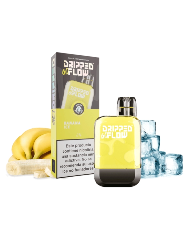 Dripped GoFlow BANANA ICE 800 PUFFS Pod Desechable Dripped GoFlow BANANA ICE 800 PUFFS Pod Desechable