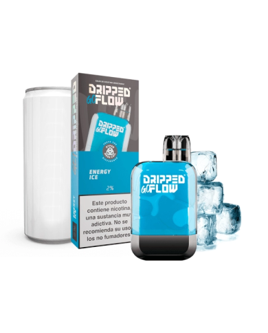 Dripped GoFlow ENERGY ICE 800 PUFFS Pod Desechable Dripped GoFlow ENERGY ICE 800 PUFFS Pod Desechable