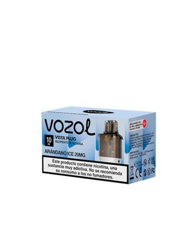 Vozol VISTA PLUG ARANDANO ICE 2+10 Cartucho Vozol VISTA PLUG ARANDANO ICE 2+10 Cartucho