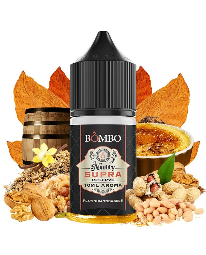 Longfill NUTTY SUPRA 10ML. Bombo
