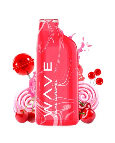 Bud Vape Wave KOJAK CARAMEL ZERO 800 PUFFS Pod Desechable Bud Vape Wave KOJAK CARAMEL ZERO 800 PUFFS Pod Desechable