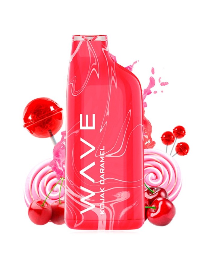 Bud Vape Wave KOJAK CARAMEL ZERO 800 PUFFS Pod Desechable