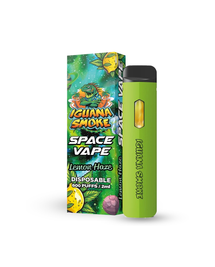 Vaper Desechable SPACE VAPE LEMON HAZE STV Iguana Smoke