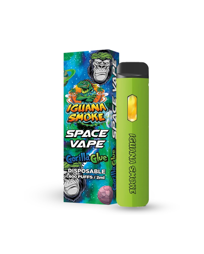 Vaper Desechable SPACE VAPE GORILLA GLUE STV Iguana Smoke