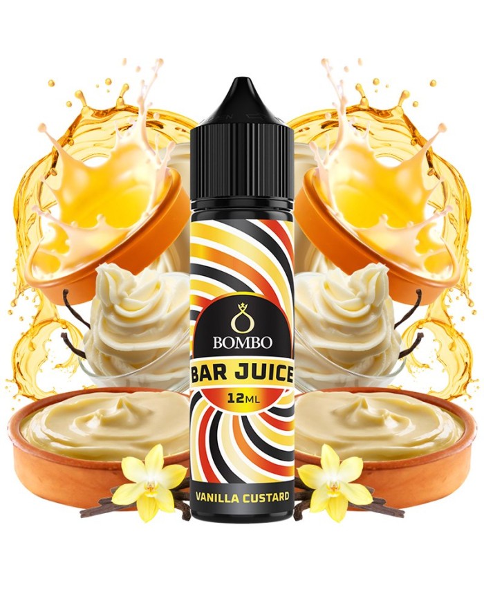 Longfill VANILLA CUSTARD 24ML. Bar Juice By Bombo