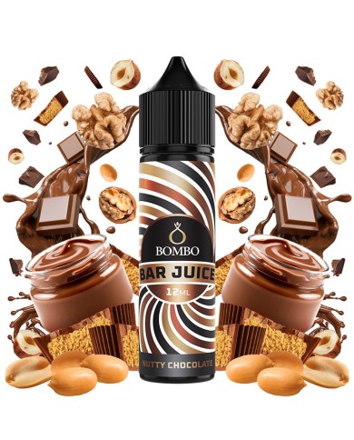 Longfill NUTTY CHOCOLATE 24ML. Bar Juice By Bombo Longfill NUTTY CHOCOLATE 24ML. Bar Juice By Bombo