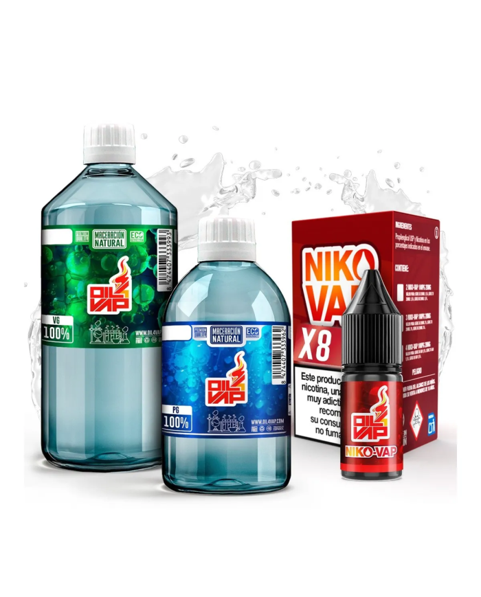 Pack Base 50VG/50PG 1.5Mg. 1L. Oil4Vap