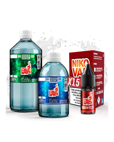 Pack Base 50VG/50PG 3Mg. 1L. Oil4Vap Pack Base 50VG/50PG 3Mg. 1L. Oil4Vap