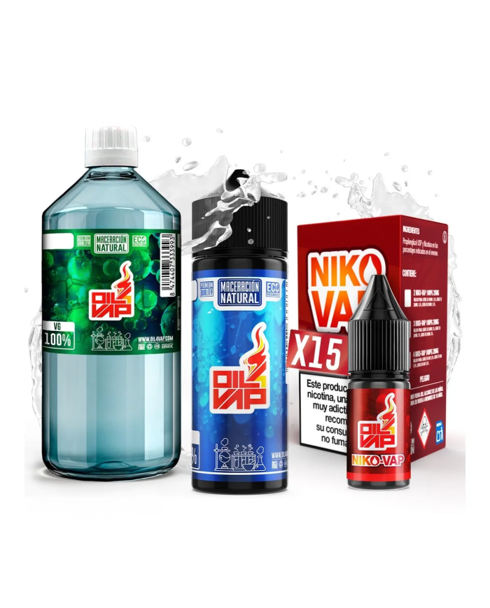 Pack Base 70VG/30PG 3Mg. 1L. Oil4Vap