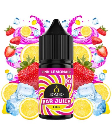 Longfill PINK LEMONADE ICE 10ML. Bar Juice By Bombo