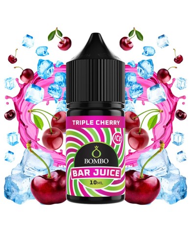 Longfill TRIPLE CHERRY ICE 10ML. Bar Juice By Bombo Longfill TRIPLE CHERRY ICE 10ML. Bar Juice By Bombo