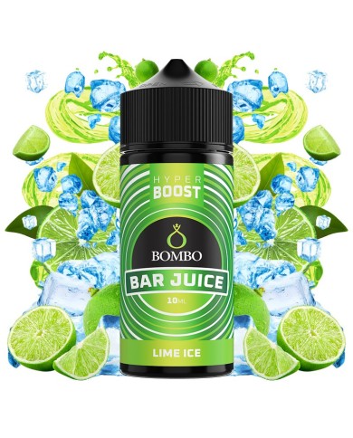 Longfill LIME ICE HYPER BOOST Bar Juice By Bombo Longfill LIME ICE HYPER BOOST Bar Juice By Bombo