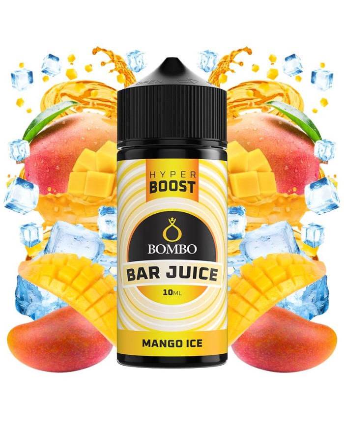 Longfill MANGO ICE HYPER BOOST Bar Juice By Bombo