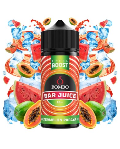 Longfill WATERMELON PAPAYA ICE HYPER BOOST Bar Juice By Bombo Longfill WATERMELON PAPAYA ICE HYPER BOOST Bar Juice By Bombo