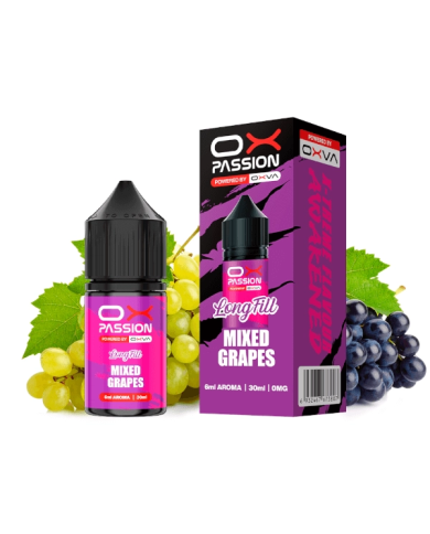 Longfill MIXED GRAPE 6ML. Oxva Ox Passion Longfill MIXED GRAPE 6ML. Oxva Ox Passion