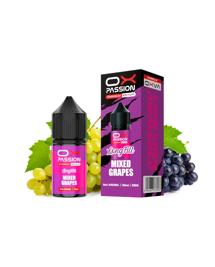 Longfill MIXED GRAPE 6ML. Oxva Ox Passion