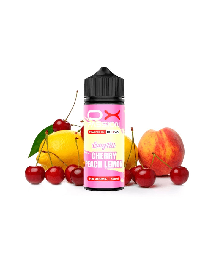 Longfill CHERRY PEACH LEMON 24ML. Oxva Ox Passion