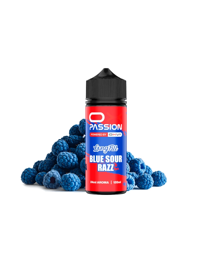 Longfill BLUE SOUR RAZZ 24ML. Oxva Ox Passion