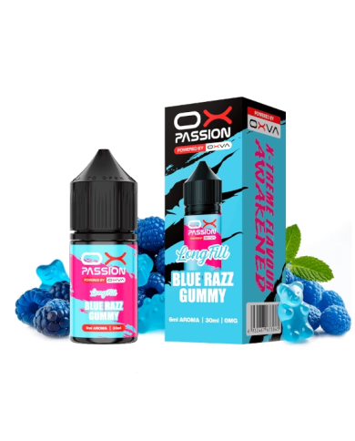 Longfill BLUE RAZZ GUMMY 6ML. Oxva Ox Passion Longfill BLUE RAZZ GUMMY 6ML. Oxva Ox Passion
