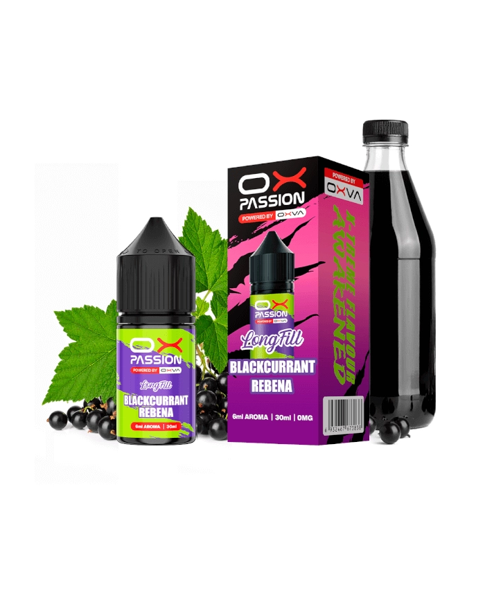 Longfill BLACKCURRANT REBENA 6ML. Oxva Ox Passion