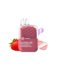 Oxbar STRAWBERRY MARSHMALLOW SIN VAPOR 1000 PUFFS Pod Desechable