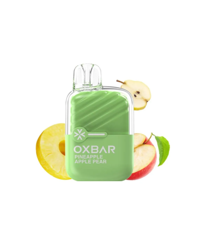 Oxbar PINEAPPLE APPLE PEAR SIN VAPOR 1000 PUFFS Pod Desechable