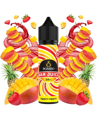 Longfill TWISTY FRUITY ICE Bar Juice By Bombo Longfill TWISTY FRUITY ICE Bar Juice By Bombo