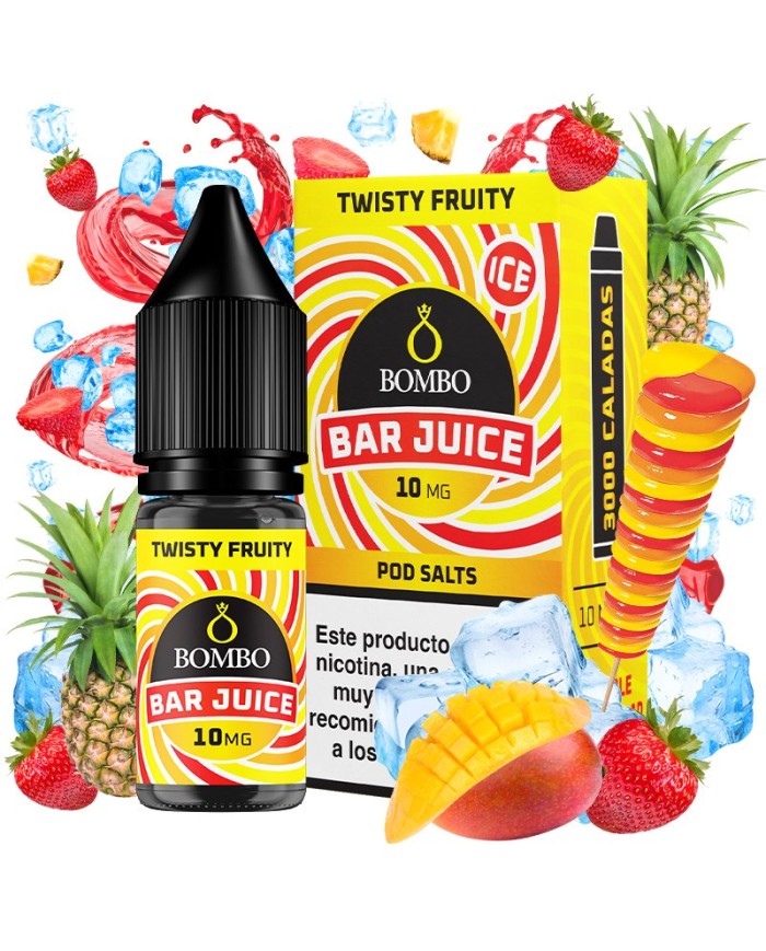 Sales TWISTY FRUITY ICE Bar Juice By Bombo