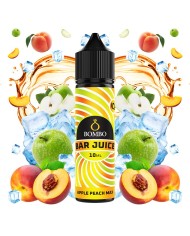 Longfill APPLE PEACH MAX ICE 10ML. Bar Juice By Bombo