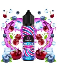 Longfill BLUEBERRY CHERRY ICE Bar Juice By Bombo
