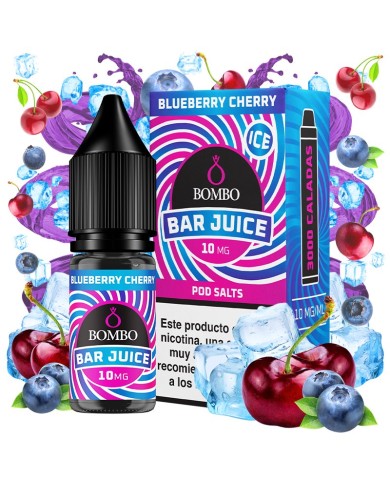 Sales BLUEBERRY CHERRY ICE Bar Juice By Bombo Sales BLUEBERRY CHERRY ICE Bar Juice By Bombo