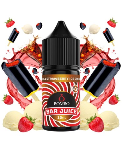 Longfill COLA STRAWBERRY ICE CREAM 10ML. Bar Juice By Bombo Longfill COLA STRAWBERRY ICE CREAM 10ML. Bar Juice By Bombo