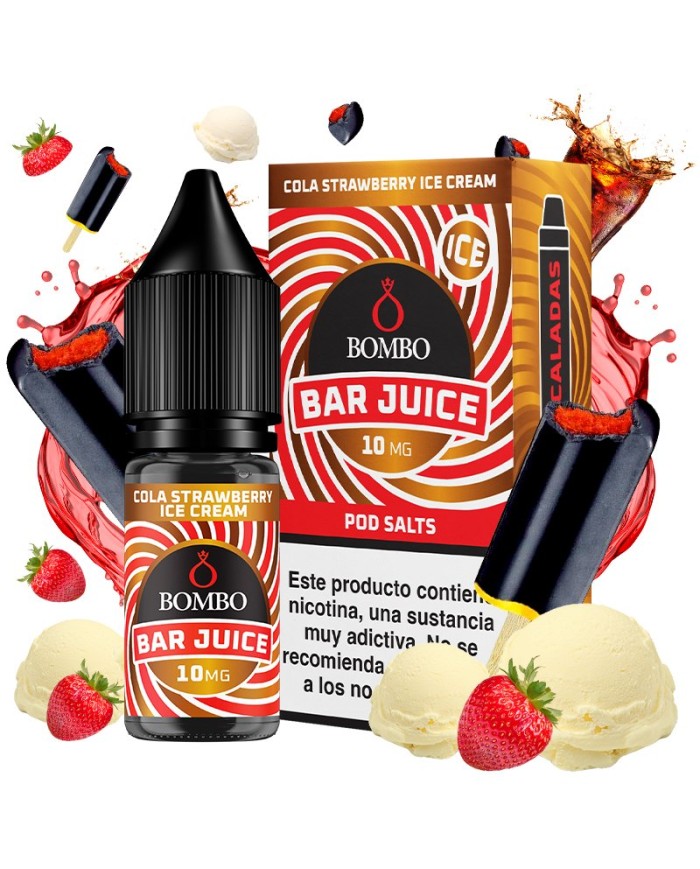 Sales COLA STRAWBERRY ICE CREAM Bar Juice By Bombo