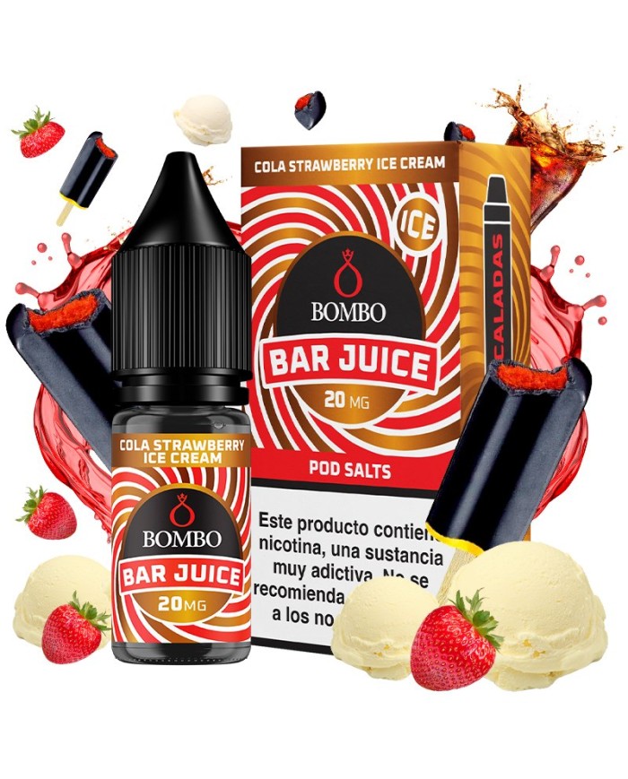 Sales COLA STRAWBERRY ICE CREAM Bar Juice By Bombo