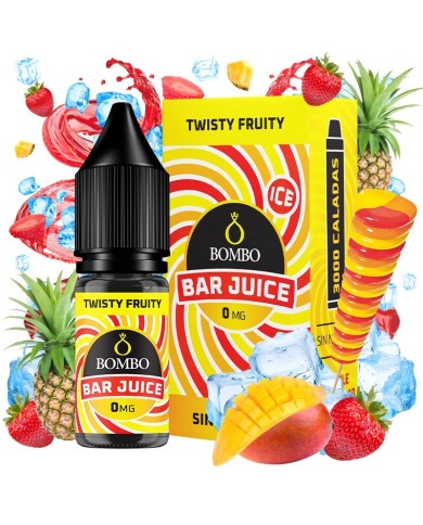 Bar Juice By Bombo TWISTY FRUITY ICE 10 Mililitros Bar Juice By Bombo TWISTY FRUITY ICE 10 Mililitros