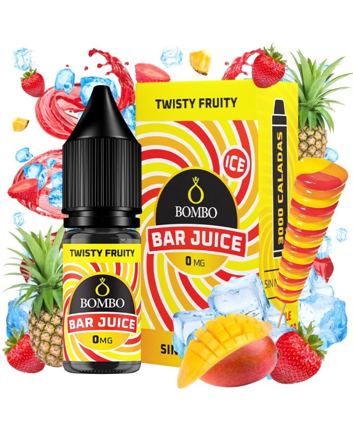 Bar Juice By Bombo TWISTY FRUITY ICE 10 Mililitros