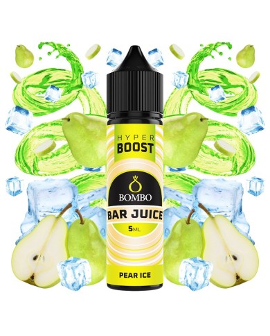 Longfill PEAR ICE HYPER BOOST Bar Juice By Bombo