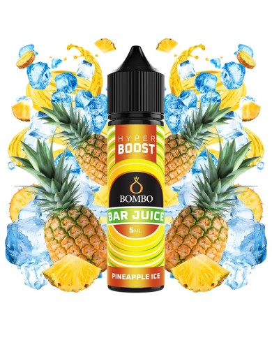 Longfill PINEAPPLE ICE HYPER BOOST Bar Juice By Bombo